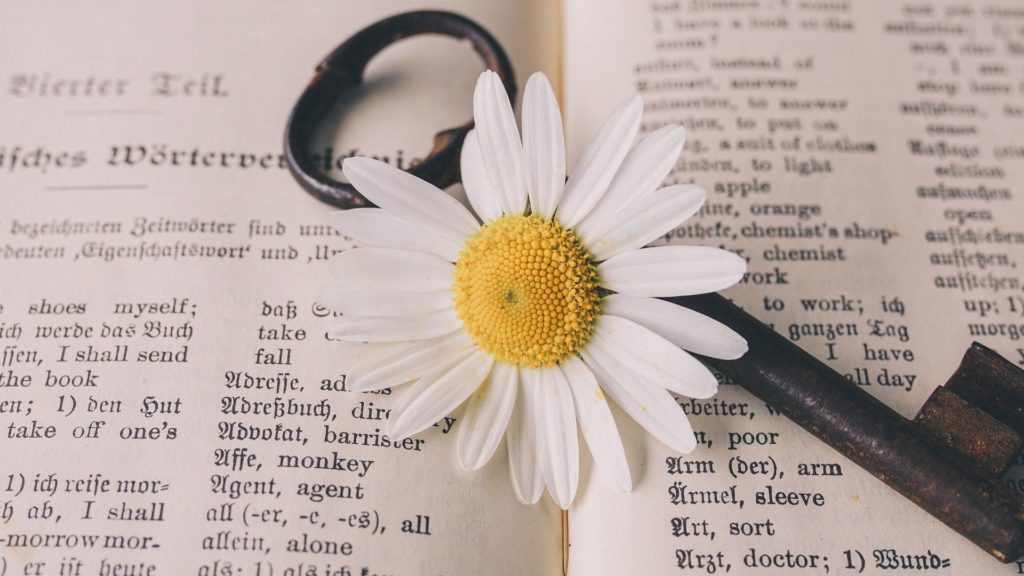dictionary_with_flower